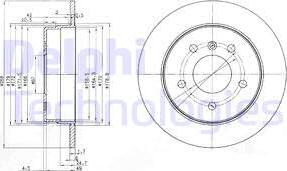 Delphi BG3710 - Jarrulevy inparts.fi