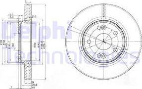 Delphi BG3733 - Jarrulevy inparts.fi