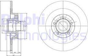 Delphi BG3732 - Jarrulevy inparts.fi