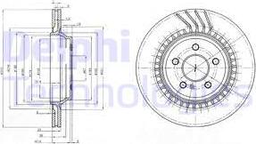 Delphi BG3727 - Jarrulevy inparts.fi