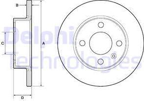 Delphi BG2909 - Jarrulevy inparts.fi