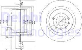 Delphi BG2986 - Jarrulevy inparts.fi