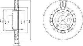 Magneti Marelli 353613415240 - Jarrulevy inparts.fi