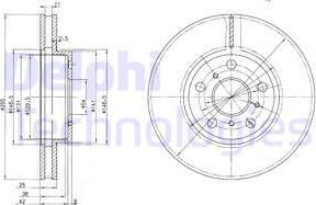 Delphi BG2450 - Jarrulevy inparts.fi