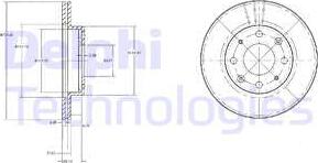 Delphi BG2451 - Jarrulevy inparts.fi