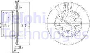 Delphi BG2457 - Jarrulevy inparts.fi