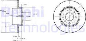 Delphi BG2466 - Jarrulevy inparts.fi