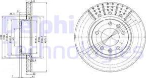 Delphi BG2460 - Jarrulevy inparts.fi