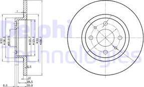 Delphi BG2411 - Jarrulevy inparts.fi