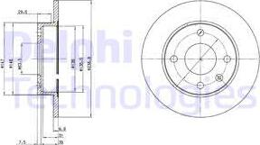 Delphi BG2439 - Jarrulevy inparts.fi