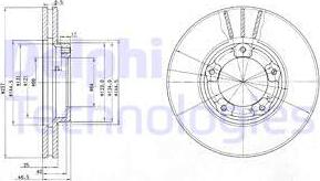 Delphi BG2423 - Jarrulevy inparts.fi