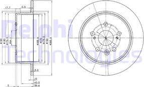 Delphi BG2594 - Jarrulevy inparts.fi