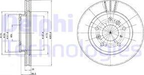 Delphi BG2547 - Jarrulevy inparts.fi