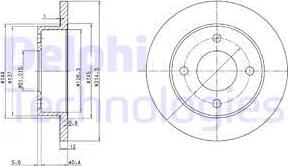 Delphi BG2566 - Jarrulevy inparts.fi