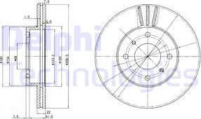 Delphi BG2567 - Jarrulevy inparts.fi