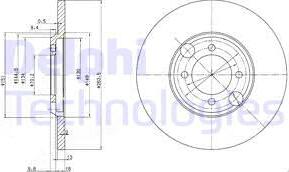 Delphi BG2508 - Jarrulevy inparts.fi