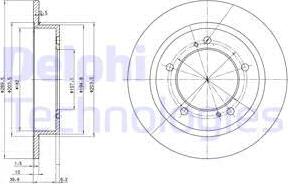 Delphi BG2584 - Jarrulevy inparts.fi