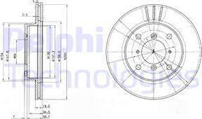 Delphi BG2583 - Jarrulevy inparts.fi