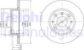 Delphi BG2535 - Jarrulevy inparts.fi