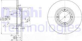 Delphi BG2533 - Jarrulevy inparts.fi