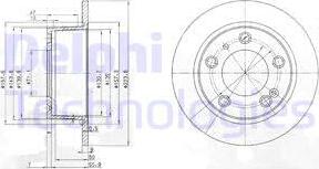 Delphi BG2528 - Jarrulevy inparts.fi