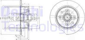 Delphi BG2571 - Jarrulevy inparts.fi