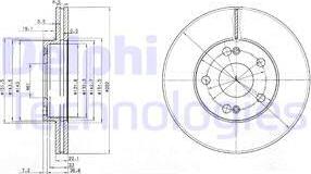 Delphi BG2695 - Jarrulevy inparts.fi