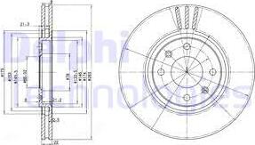 Delphi BG2690 - Jarrulevy inparts.fi