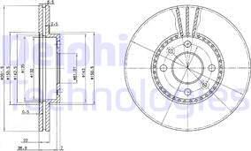 Delphi BG2693 - Jarrulevy inparts.fi