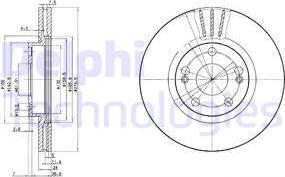 Delphi BG2697 - Jarrulevy inparts.fi