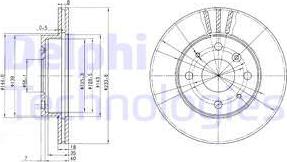 Delphi BG2656 - Jarrulevy inparts.fi