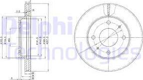 Delphi BG2657 - Jarrulevy inparts.fi