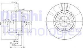 Delphi BG2668 - Jarrulevy inparts.fi