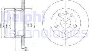 Delphi BG2602 - Jarrulevy inparts.fi