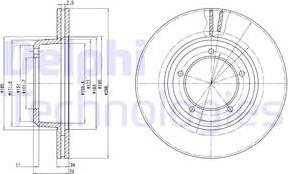 Delphi BG2612C - Jarrulevy inparts.fi