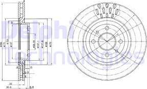 Delphi BG2617 - Jarrulevy inparts.fi