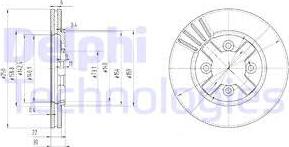 Delphi BG2685 - Jarrulevy inparts.fi