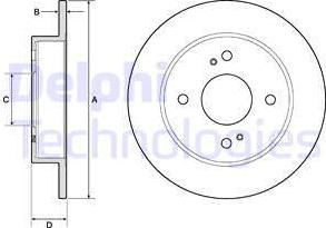 Delphi BG2634 - Jarrulevy inparts.fi