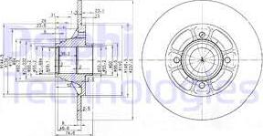 Delphi BG2638 - Jarrulevy inparts.fi