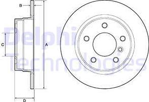 Delphi BG2624 - Jarrulevy inparts.fi