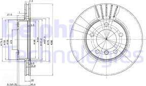 Delphi BG2623C - Jarrulevy inparts.fi