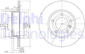 Delphi BG2622 - Jarrulevy inparts.fi