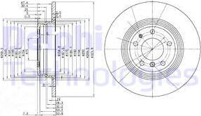 Delphi BG2671 - Jarrulevy inparts.fi