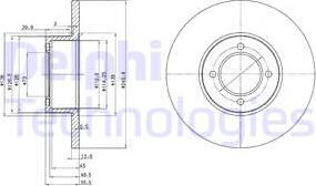 Delphi BG2069 - Jarrulevy inparts.fi