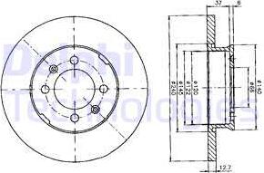 Delphi BG2150 - Jarrulevy inparts.fi