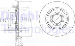 Delphi BG2186 - Jarrulevy inparts.fi