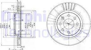 Delphi BG2899 - Jarrulevy inparts.fi