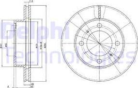 Delphi BG2891 - Jarrulevy inparts.fi