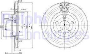 Delphi BG2844 - Jarrulevy inparts.fi