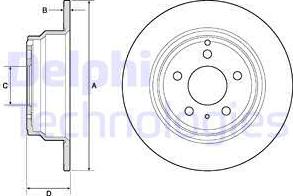 Delphi BG2842C - Jarrulevy inparts.fi